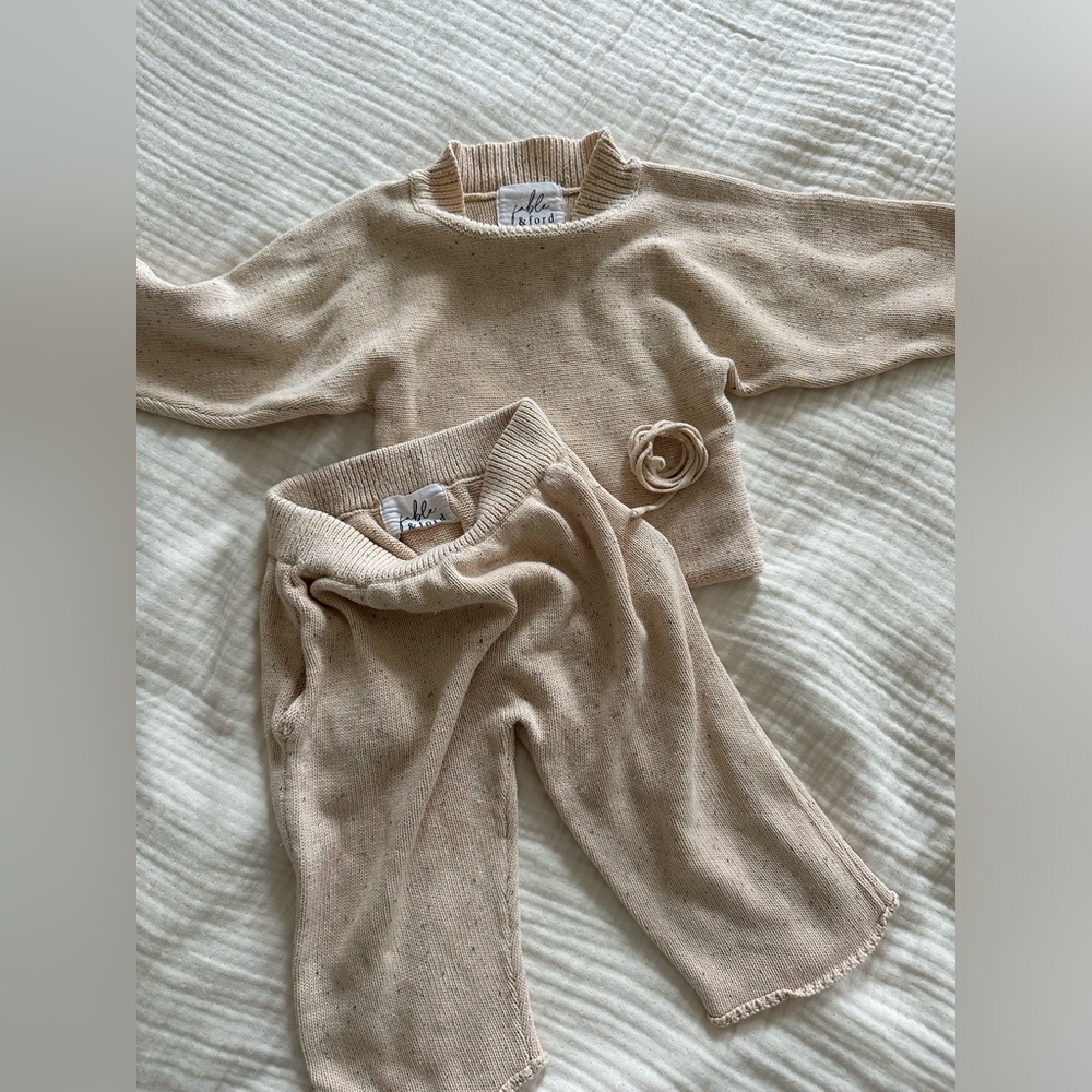 Fable & Ford Oat Confetti Set 2Y